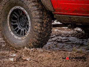 Ford Bronco Side Steps - Power Running Boards - 2 Door - Rough Country - E-Boards